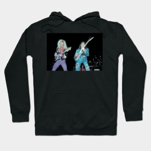 Billy Sheehan and Paul Gilbert Mr Big Photograph Hoodie